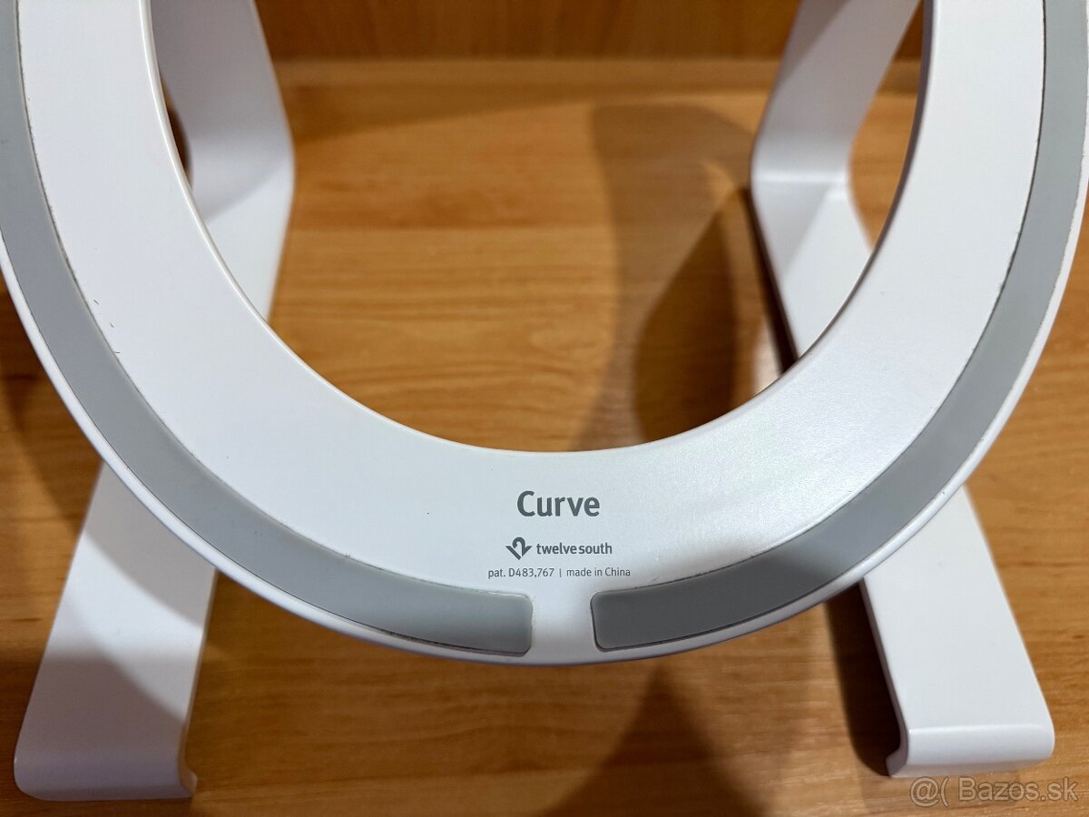 Twelve South Curve hliníkový stojan na MacBook biely - 4