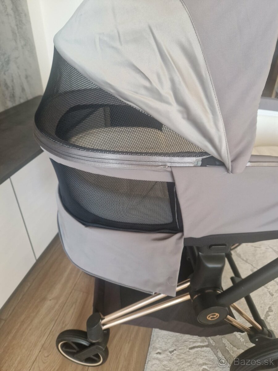 Cybex Priam 4.0 + sl.clona + organizér - 4
