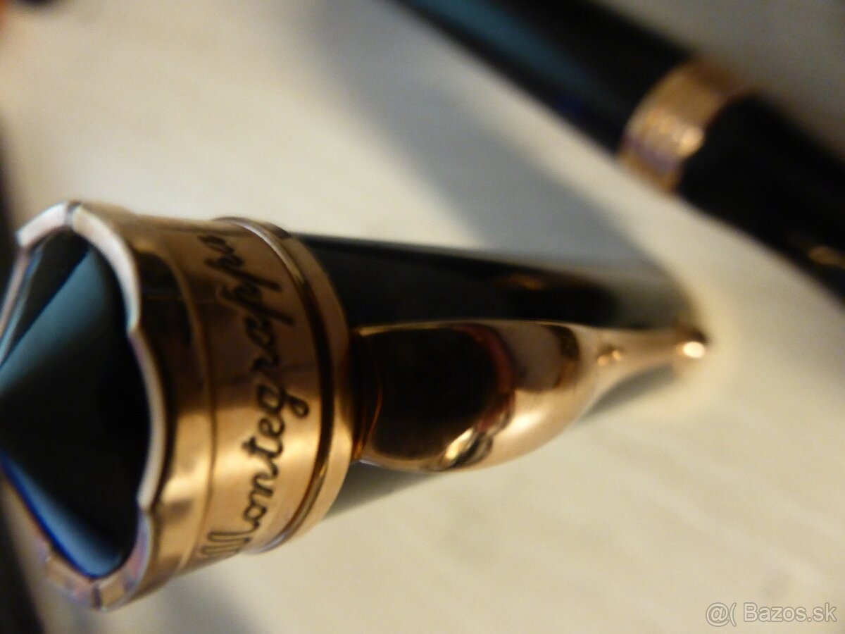 Predám Montegrappa pero pozlátené - 4