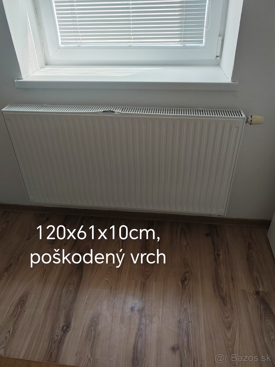 Doskové radiátory 4kusy funkčné - 4