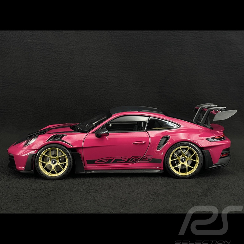 Porsche 911 GT3 RS Weissach package Norev 1:18 Ruby Star Neo - 4