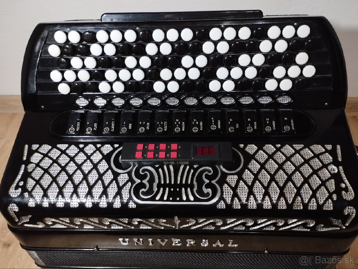 Chromaticky akordeon Universal AKCIOVÁ CENA - 4