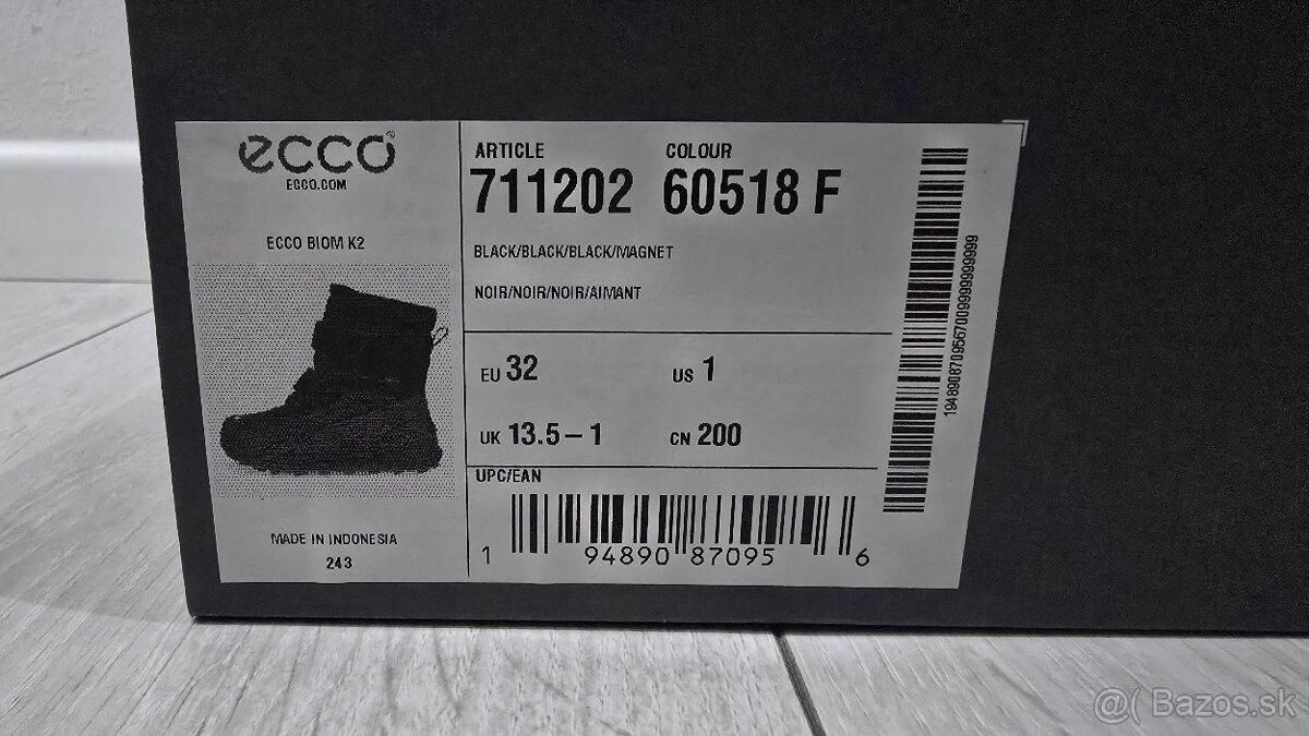 Ecco Biom K2 detske čižmy velkosť 32 - 4