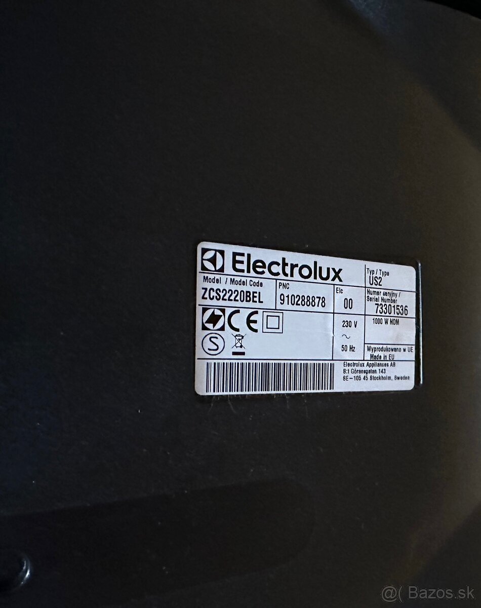 Vysávač Electrolux ZCS2220BEL. - 4