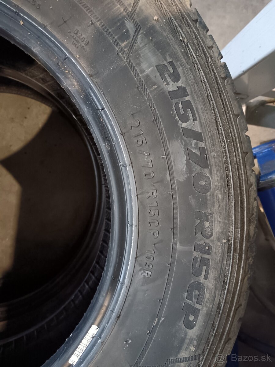 Predam letne Pneu Continental a Pirelli 215/70 R15C - 4