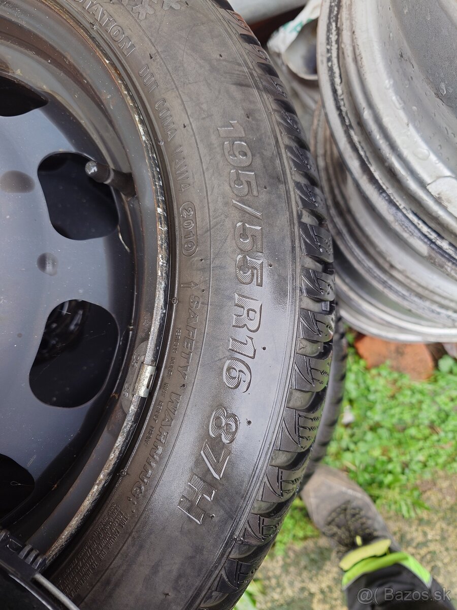 195/55r16 zimné gumy - 4