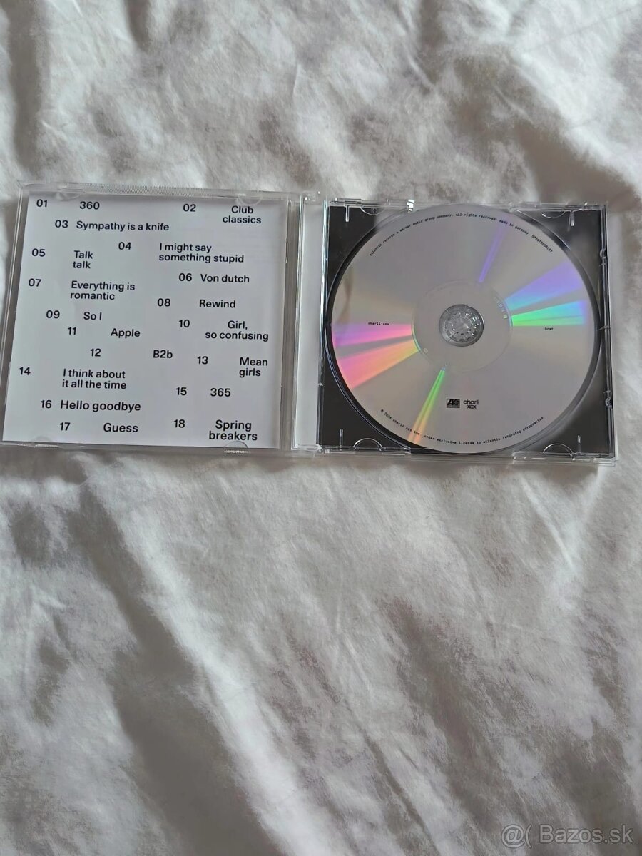 brat and it's the same but there's three more songs... - 4