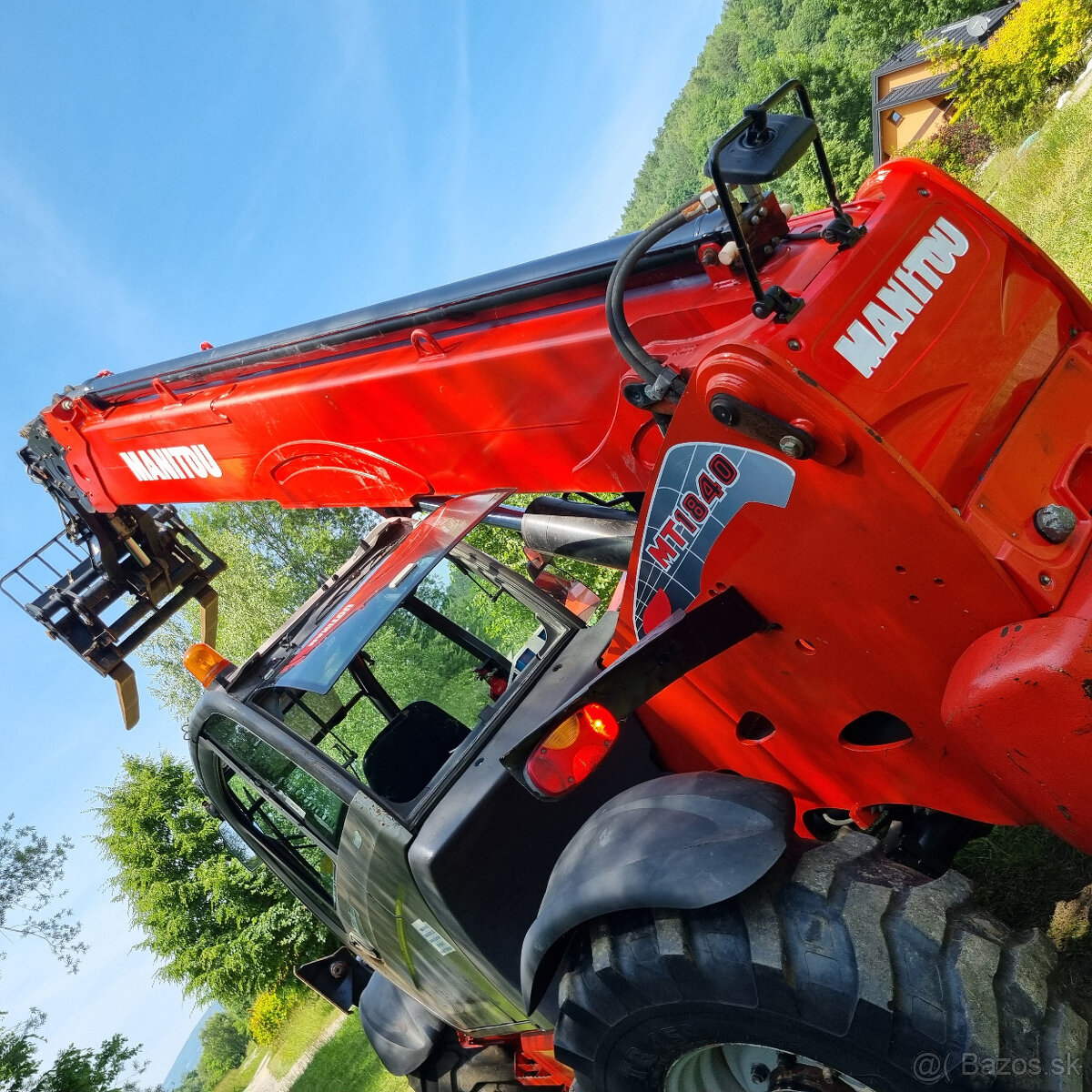 Teleskopický manipulátor Manitou MT1840 100P 18 metrov - 4