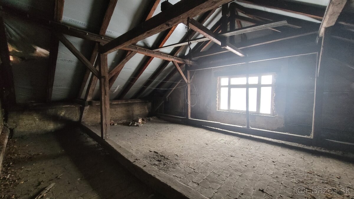 Půdní prostor o podlahové ploše 290 m² - 4