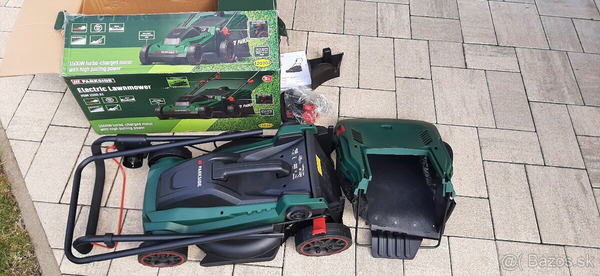 Parkside elektrická kosačka 220V - 4