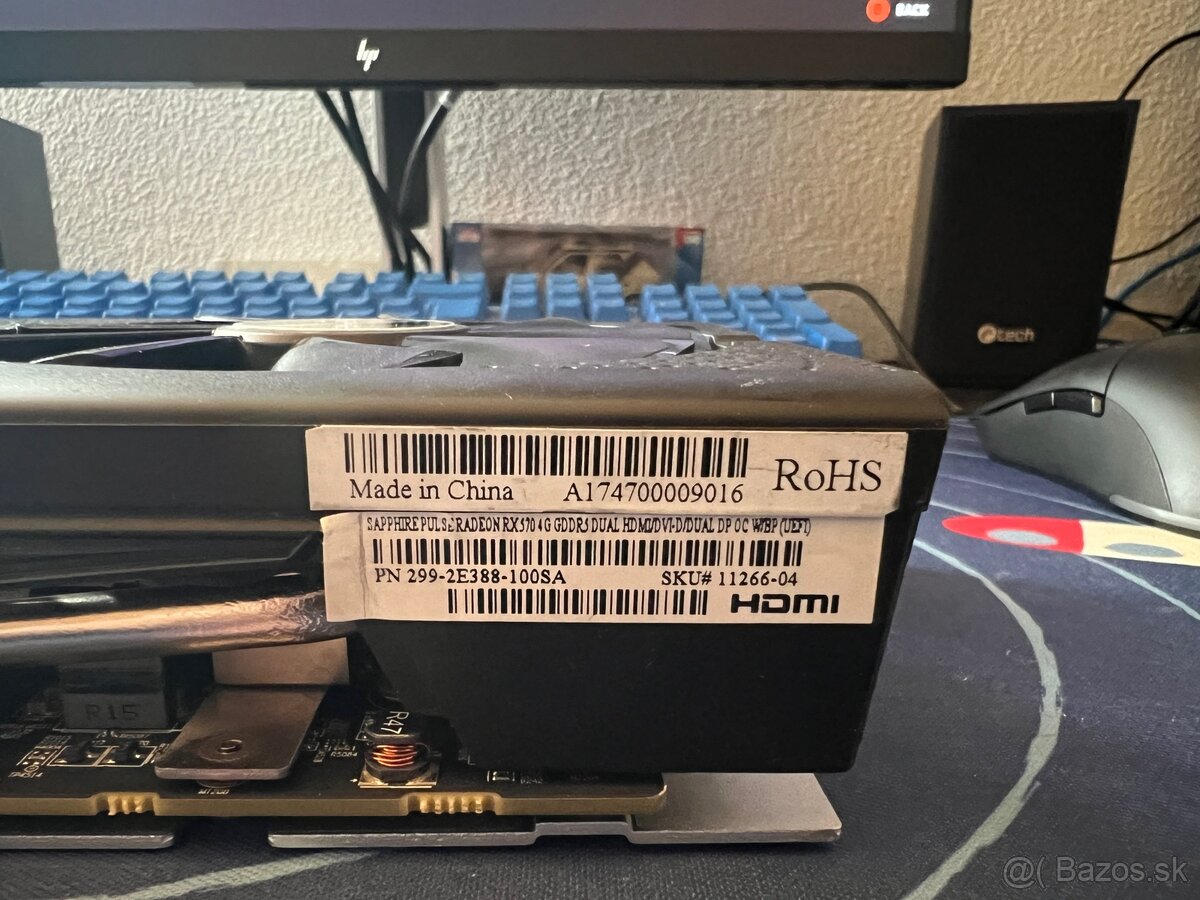 Saphire Radeon RX570 4GB - 4