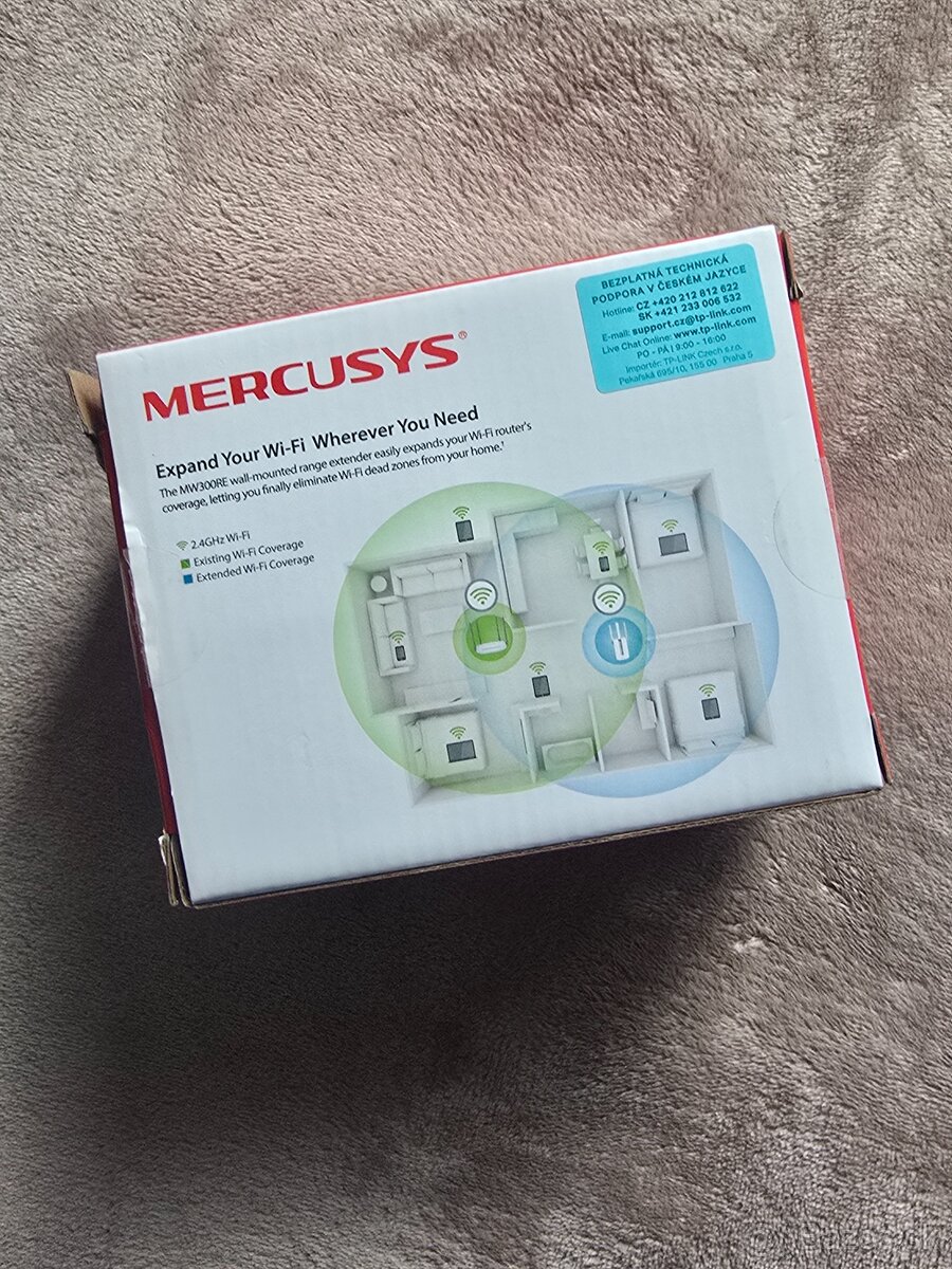 Mercusys wifi extender zosilnovac opakovač Cena 9€ Nedobie - 4
