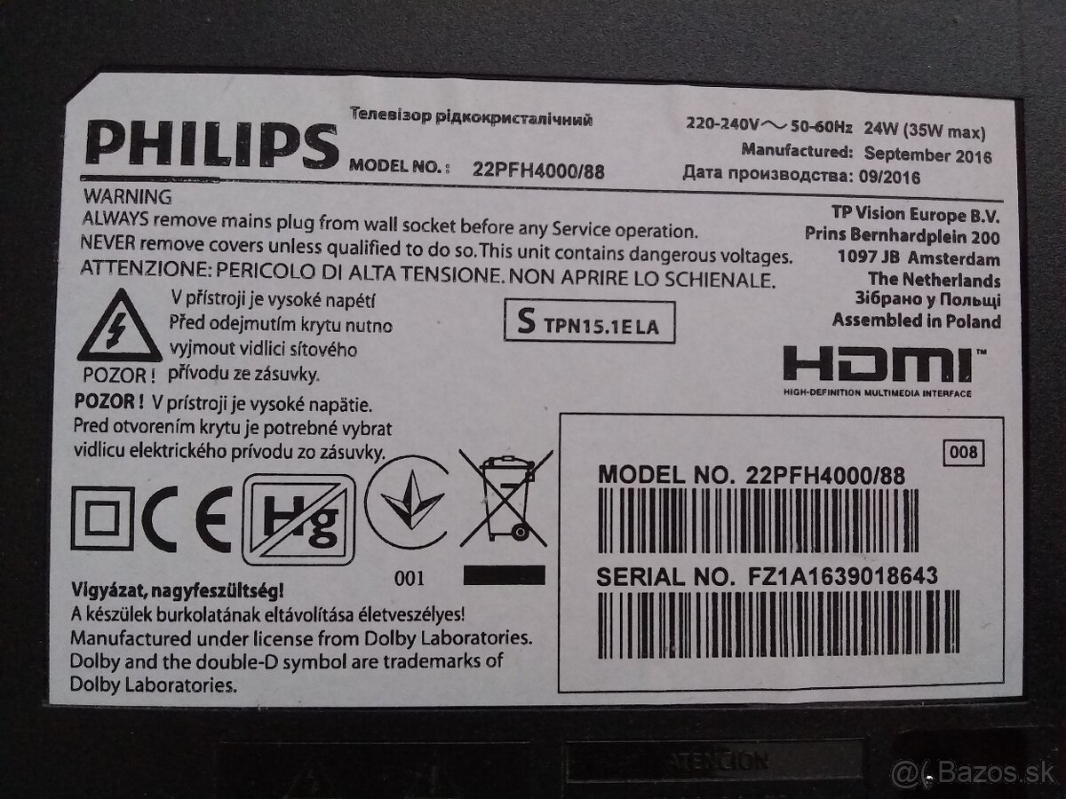 LED TV Philips - 4