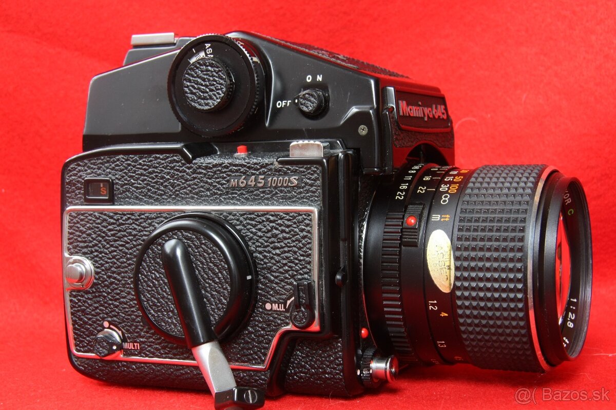 Mamiya M 645 1000s + Mamiya sekor-C 1:2.8/110 mm - 4