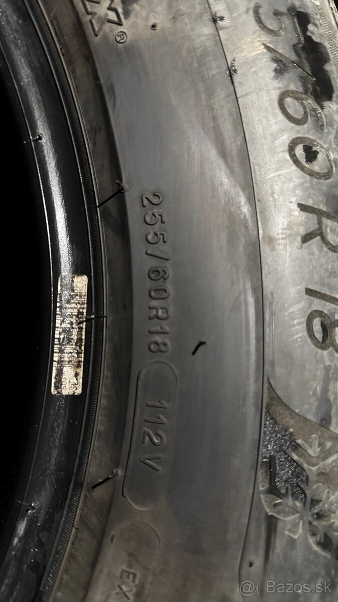 Zimná sada Michelin 255/60 r18 - 4