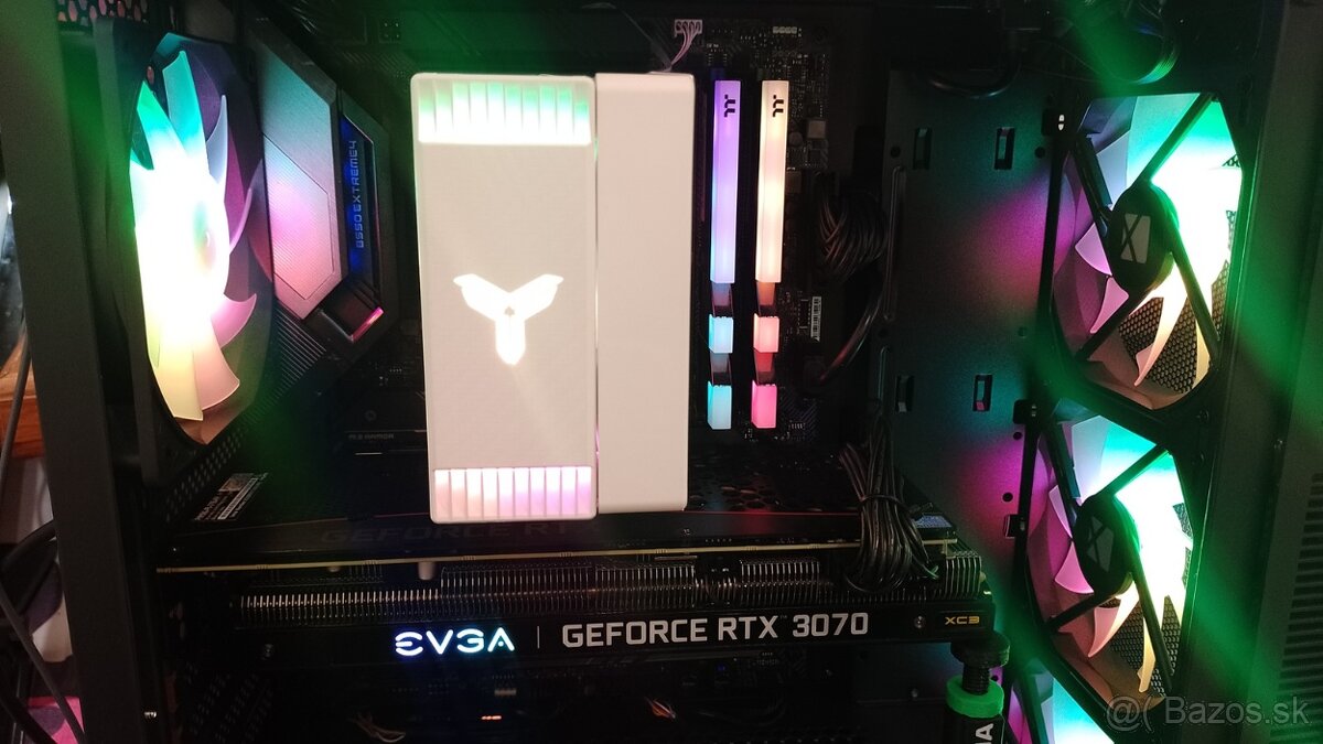 Herný PC –RTX 3070 EVGA XC3ultra+Ryzen5 +NVMe+ WIN 11 Pro - 4
