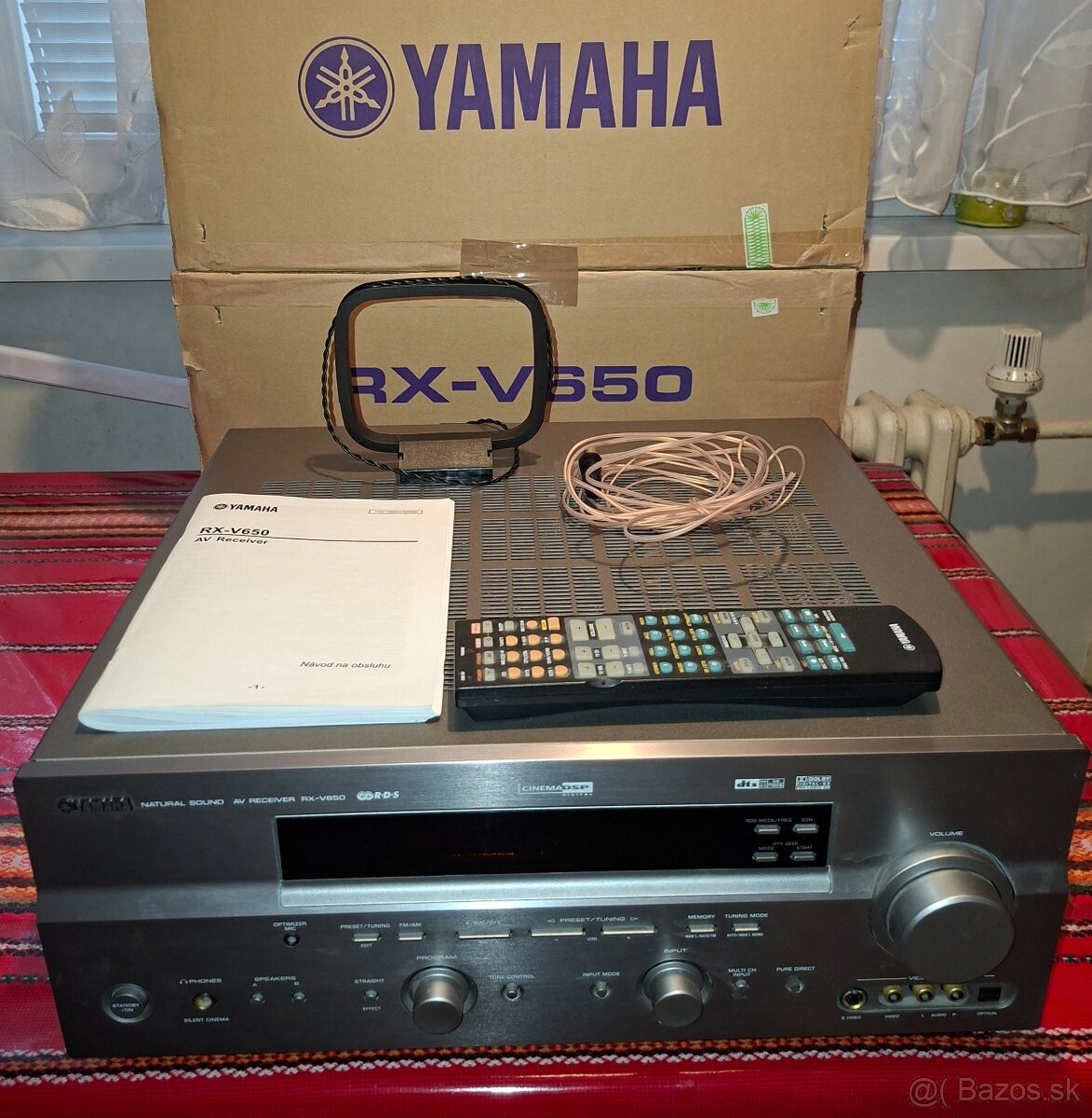 Yamaha RX-V650 - 4