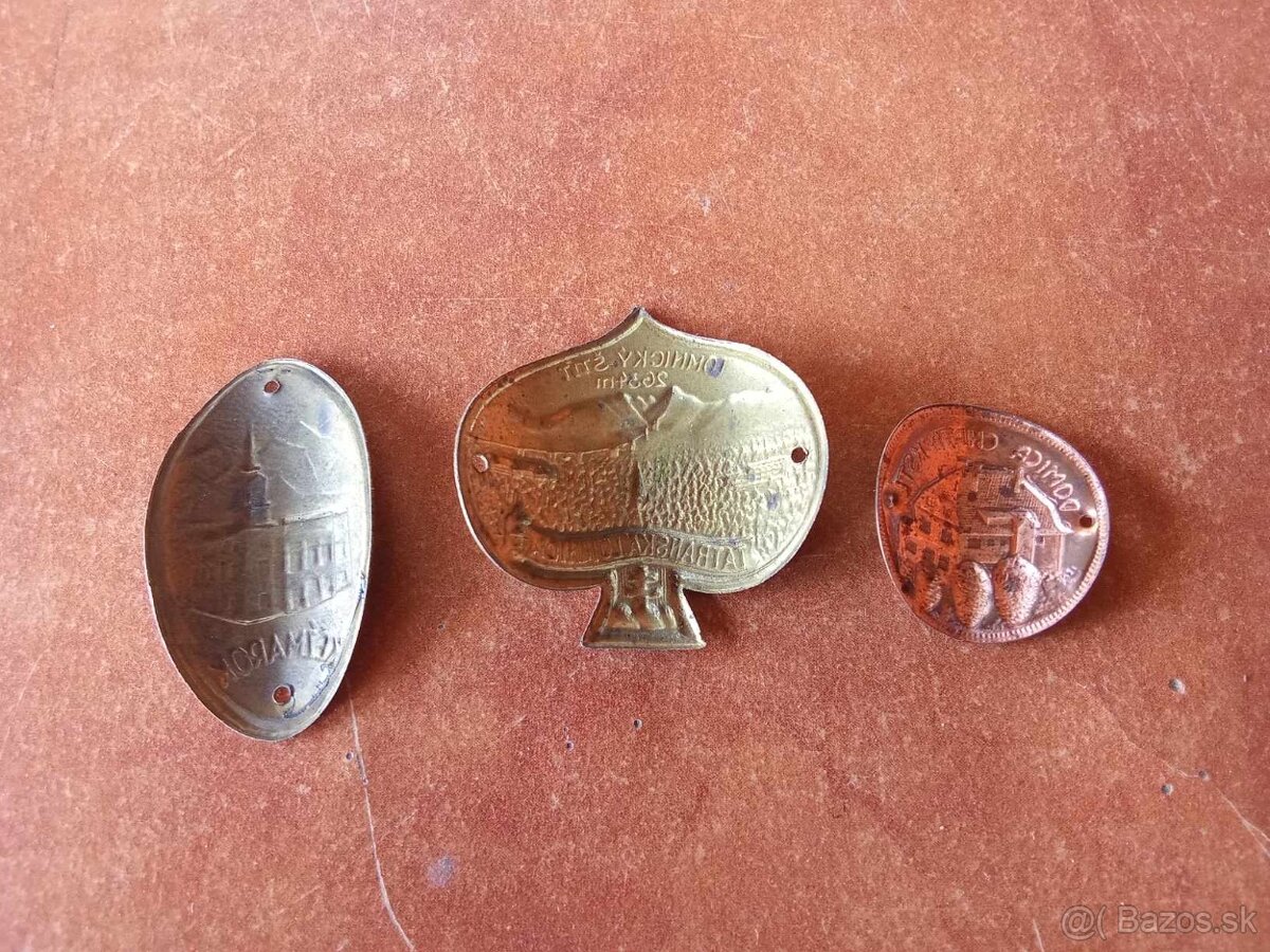 originalne historicke turisticke stitky s uzemia Slovenska - 4