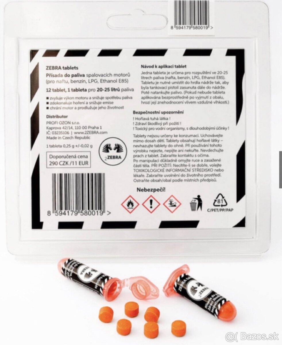 2ZEBRA tablety do paliva - 4