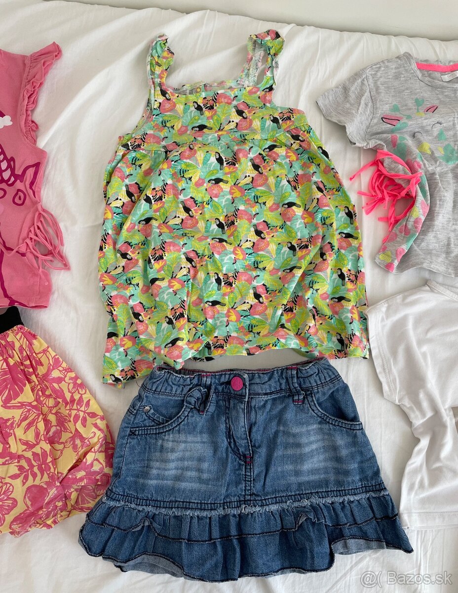 98/104 BABSKÝ LETNÝ balíček vecí za 10E - 4