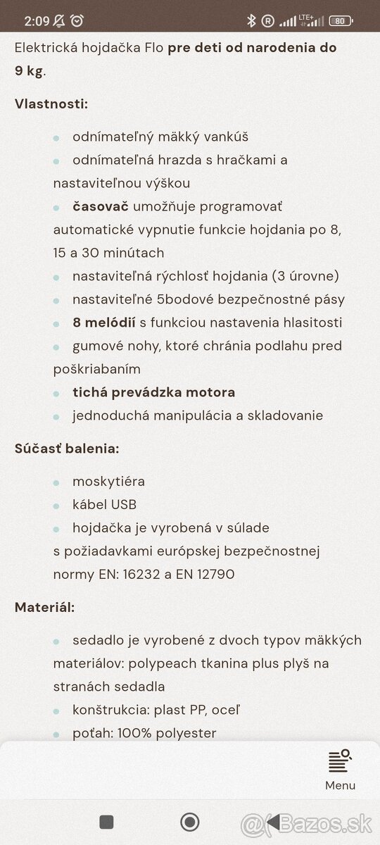 Elektrická hojdačka - 4