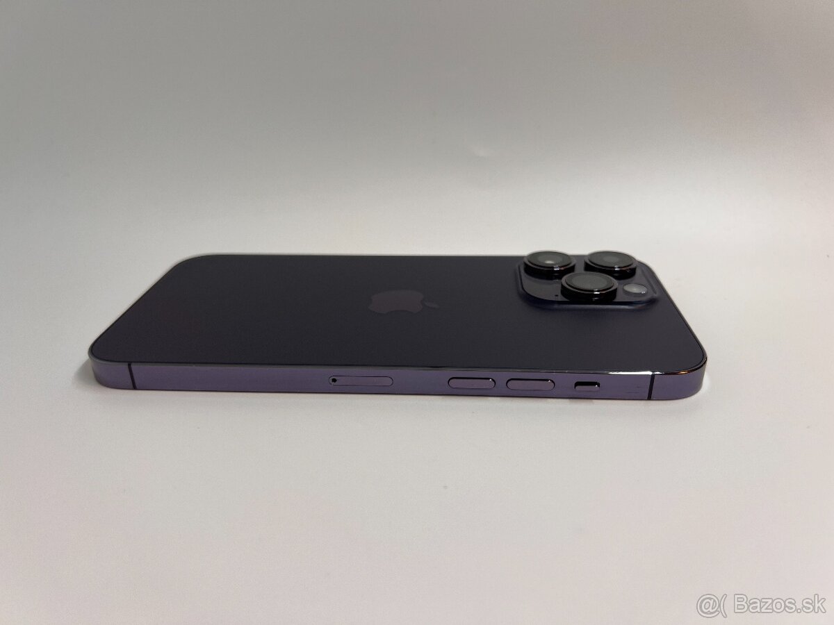 IPHONE 14 PRO MAX DEEP PURPLE 128GB ZÁRUKA -VEĽMI PEKNÝ STAV - 4