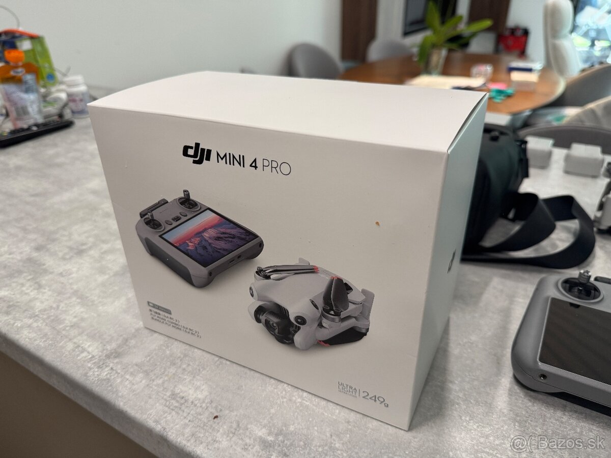 DJI Mini 4 Pro Fly More Combo/ 5x batéria/ 5mesiacov - 4