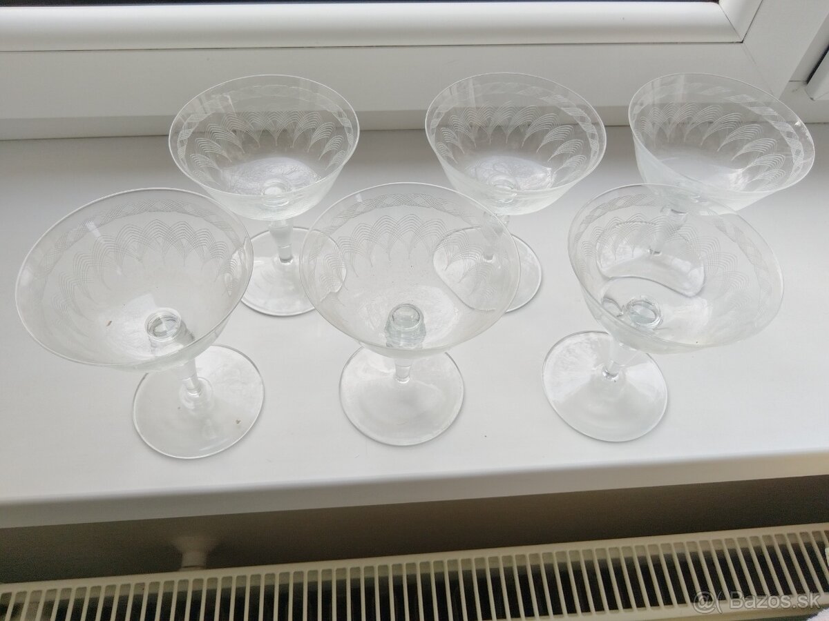 sklenené poháre na aperitív - 4