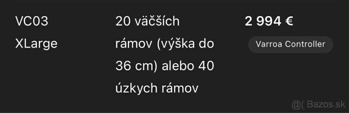 Nový prístroj Varroa Controller na preliečenie klieštika - 4