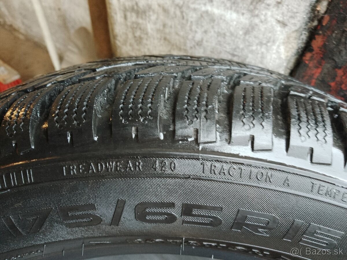 4x zimné pneumatiky 175/65 r 15 - 4