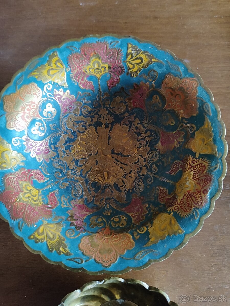 Predám tepanė misky mosadzné - 4