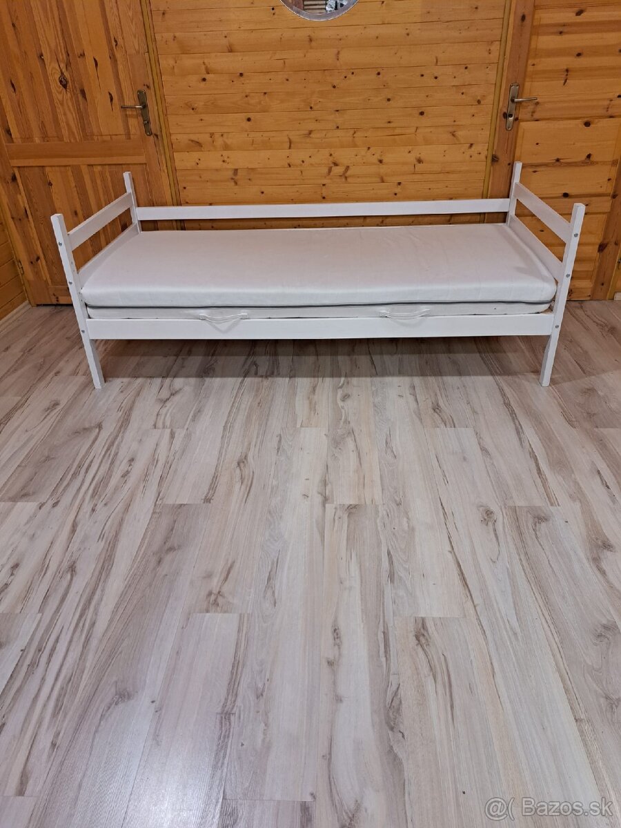 Multifunkčná posteľ 90x200cm s matracom - 4