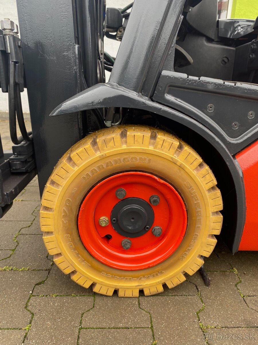 Jazdený elektrický vysokozdvižný vozík Linde 1600 kg - 4