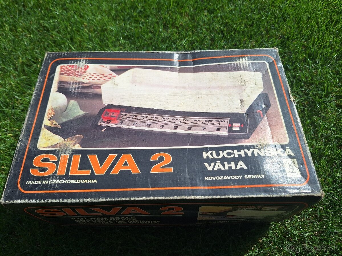 Retro váha Silva - 4