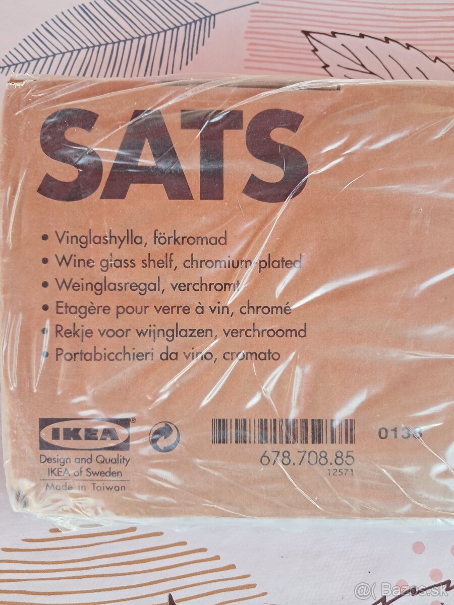 Ikea drziak / vesiak poharov SATS 678.708.85 - 4
