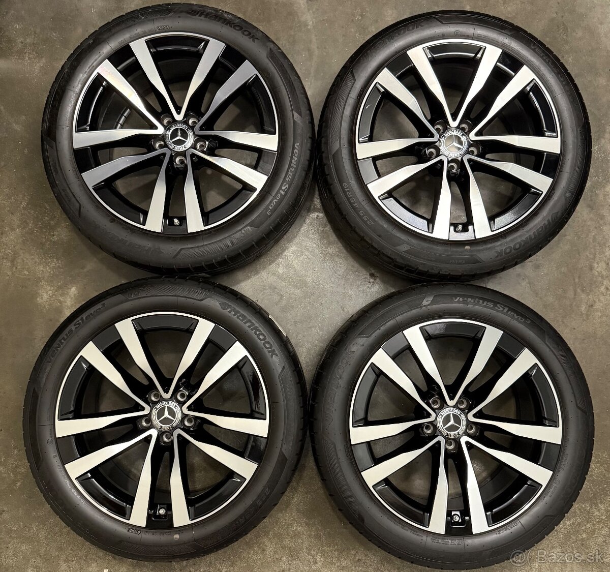 Letná sada Mercedes Benz S Class W223 5x112 R19 , 255/45/19 - 4