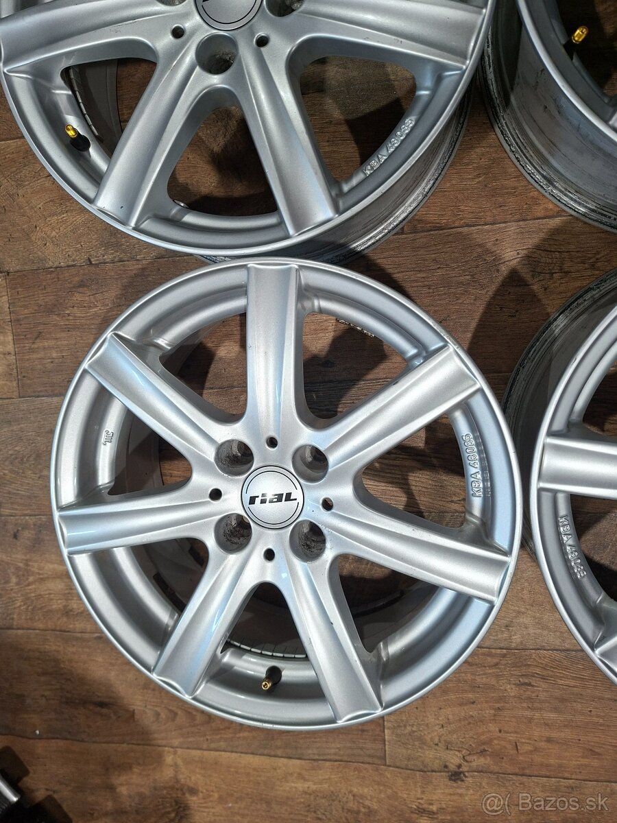 Predám hlinikové disky Peugeot/Citroen-R16 - 4