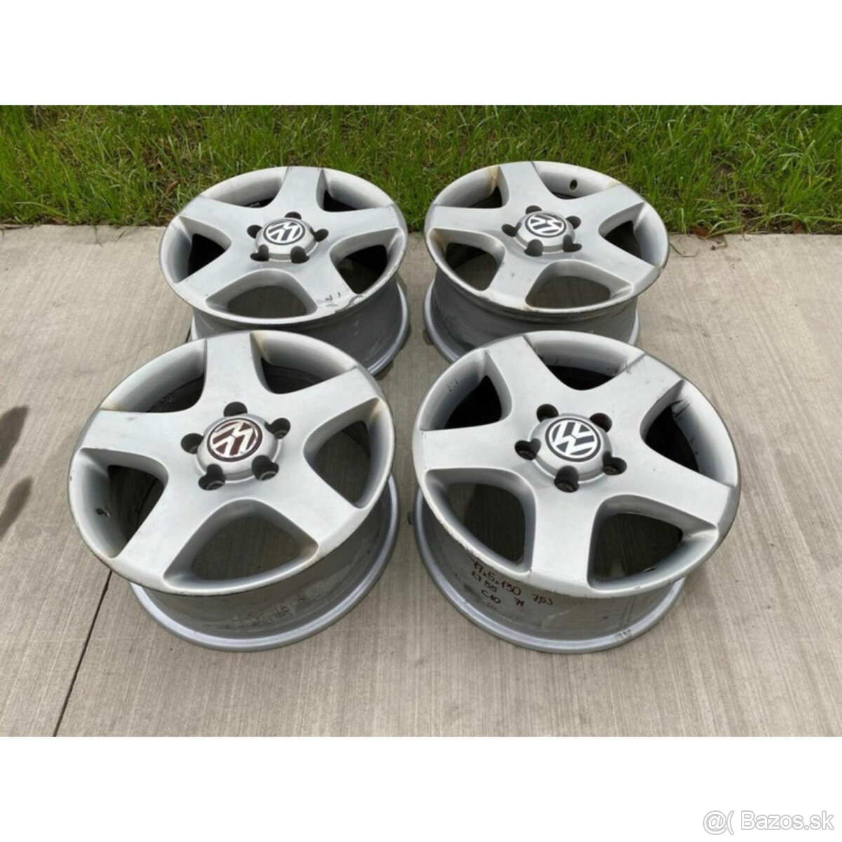 Hliníkové disky 5x130 R17 7,5J ET55 - 4