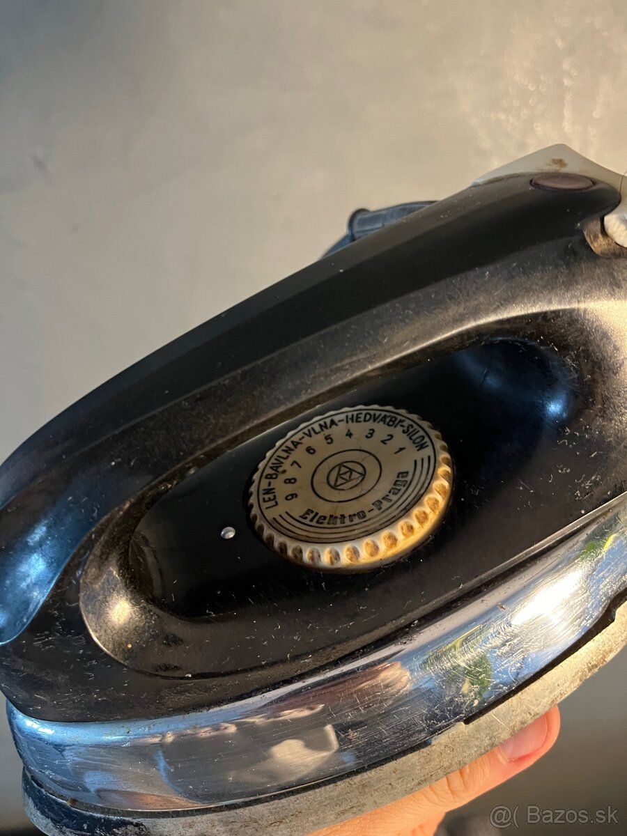 Žehlička Czechoslovakia I starožitnosť I retro - 4