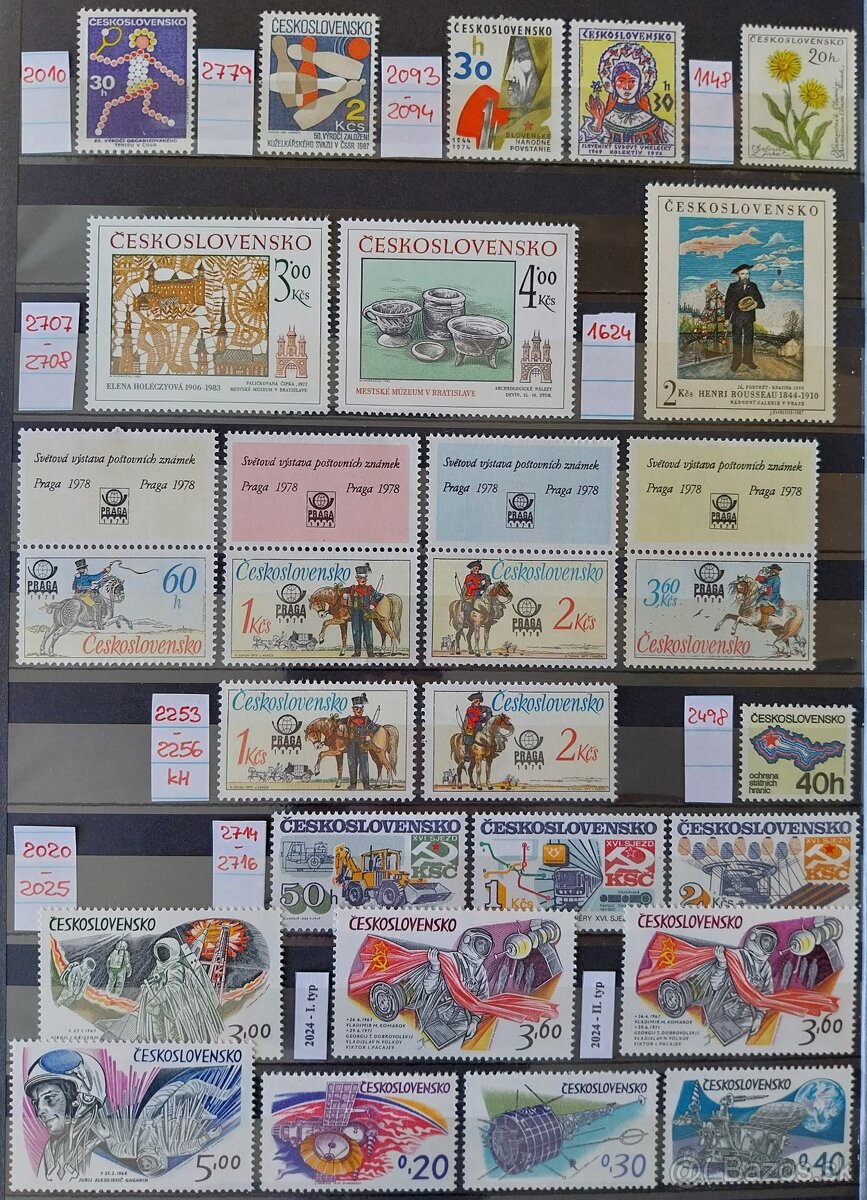 Známky ČESKOSLOVENSKO – 2 - 4