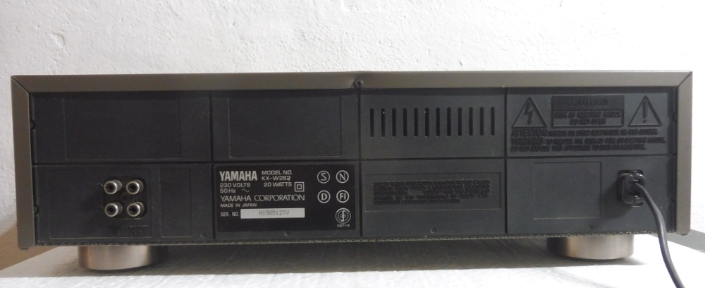 Yamaha KX-W262 / Double Cassette Deck - 4