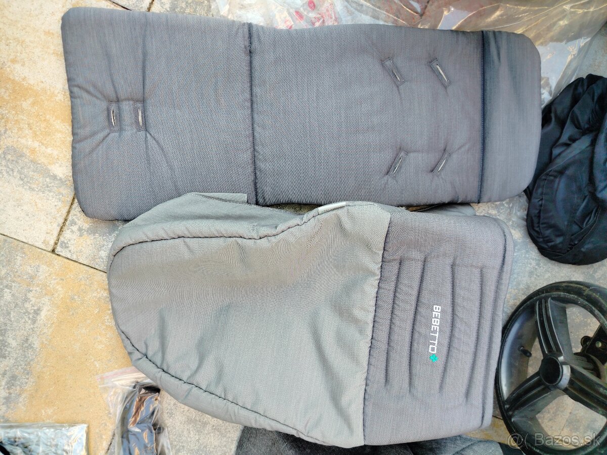 3-kombinácia kočík Bebetto Nico 2019 vrátane doplnkov - 4