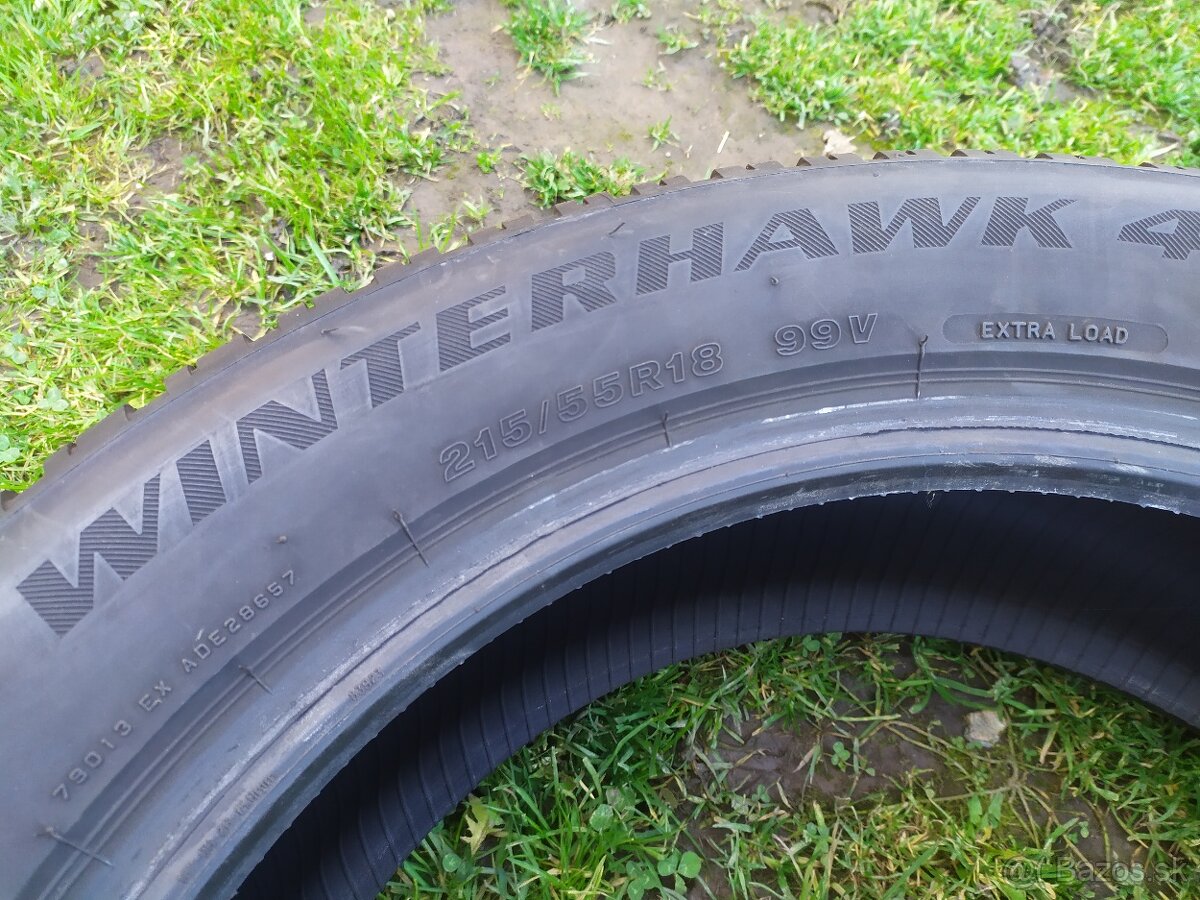 Zimné gumy 215/55R18 Firestone 4kusy - 4