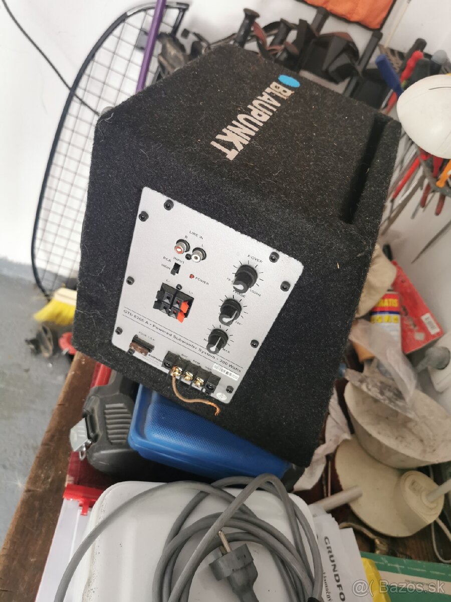 Aktívny subwoofer Blaupunkt - 4