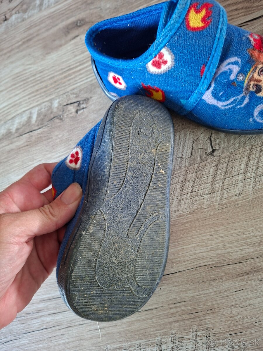 Modré papuče labková patrola č. 25 - 4