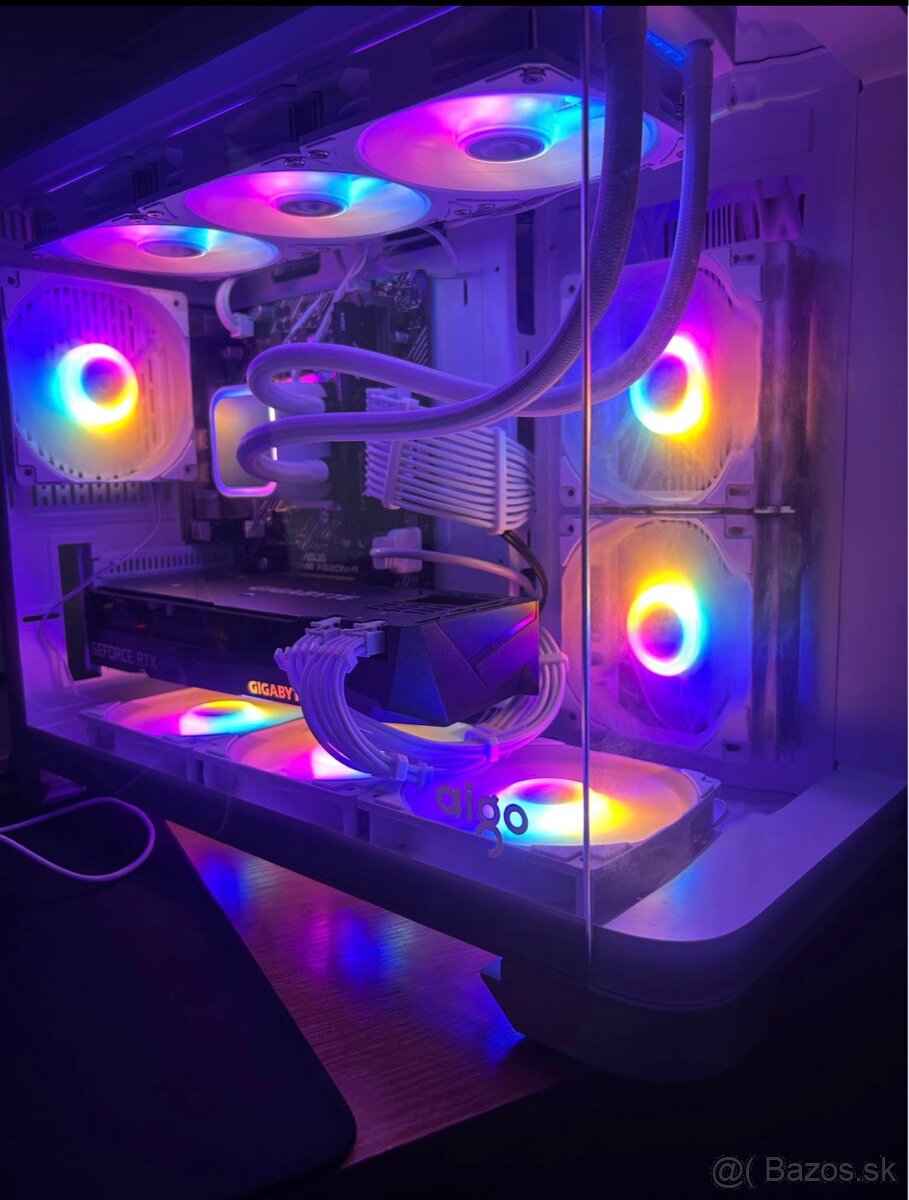 🤍 Herný biely PC 🎮 RTX 3070 💥 Ryzen 5 🚀 ZÁRUKA - 4