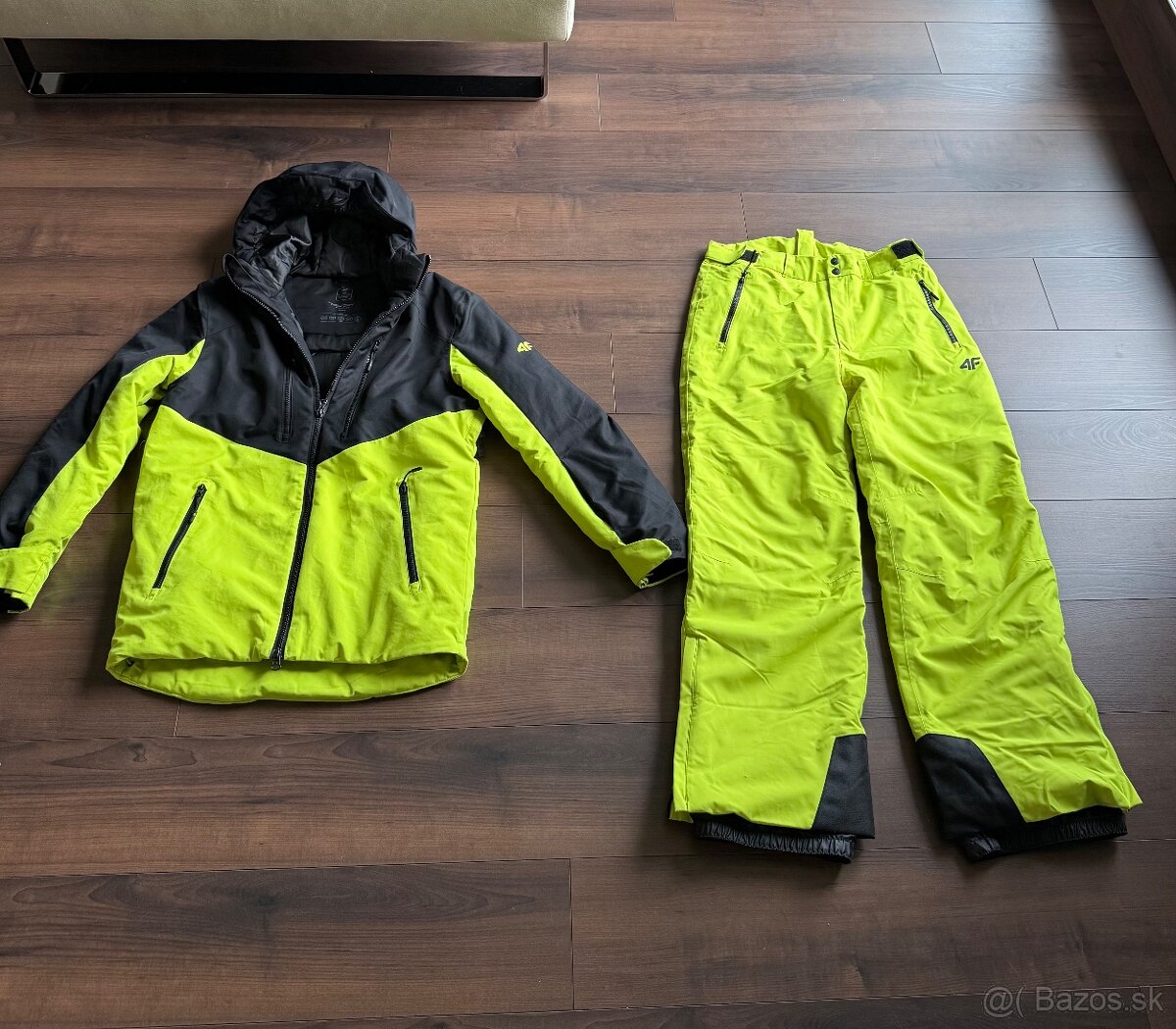 Chlapčenská lyžiarska bunda a nohavice 4F - 4