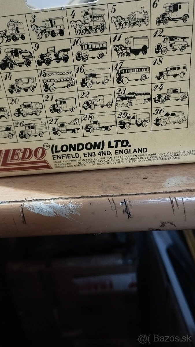 Kovové modely lledo autobusy - 4