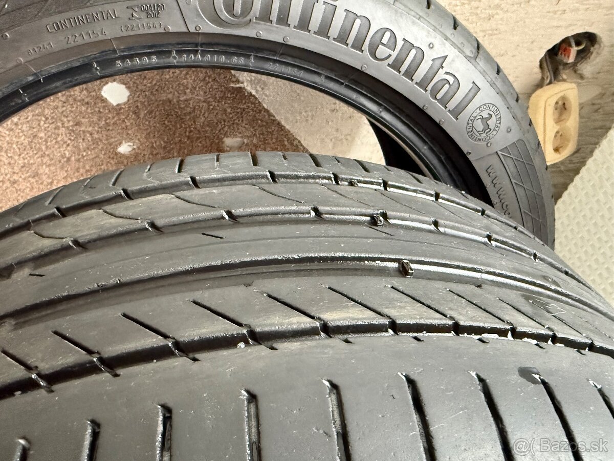 Predám letné pneu Continental 225/40/R18 - 4