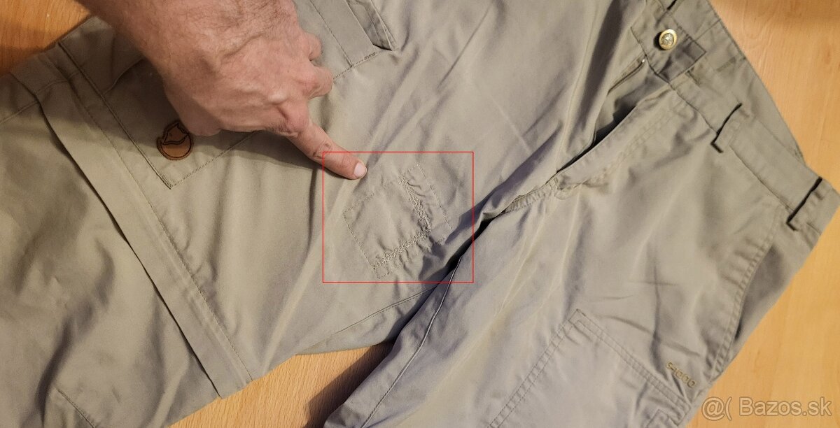 Fjallraven panske turisticke nohavice - 4